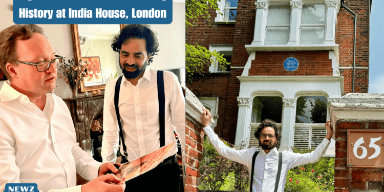 Jay Patel Relives Revolutionary History at India House, London