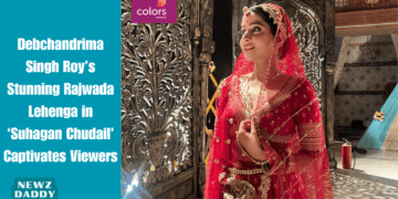 Debchandrima Singh Roy’s Stunning Rajwada Lehenga in ‘Suhagan Chudail’ Captivates Viewers
