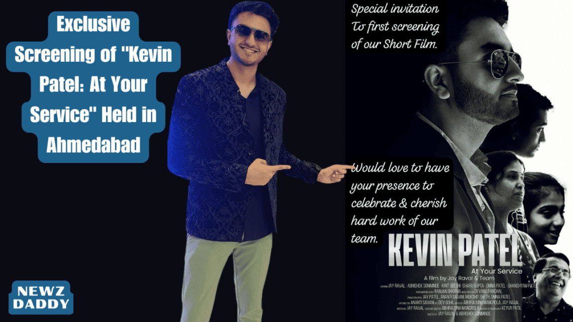 Exclusive Screening of Kevin Patel In Your Service Held in Ahmedabad