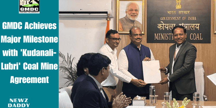 GMDC Achieves Major Milestone with 'Kudanali-Lubri' Coal Mine Agreement