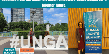 Speaking from the Heart, Dr. Shroff empowers young people for a brighter future.