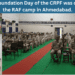 The 86th Foundation Day of the CRPF was observed at the RAF camp in Ahmedabad.