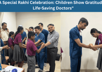 A Special Rakhi Celebration Children Show Gratitude to Life-Saving Doctors