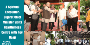 A Spiritual Encounter Gujarat Chief Minister Visits Heartfulness Centre with Rev. Daaji.