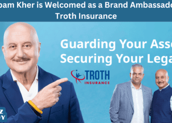 Mr Ashish Soni MD Troth Insurance With Actor Anupam Kher