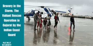 Bravery in the Storm: The Valiant Rescue Operation in Gujarat by the Indian Coast Guard