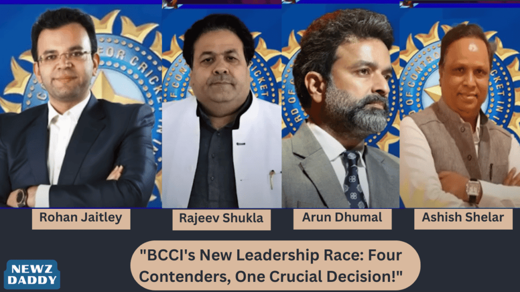 "BCCI's New Leadership Race: Four Contenders, One Crucial Decision!"