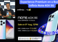Experience Premium on a Budget Infinix Note 40X 5G with 12GB+256GB