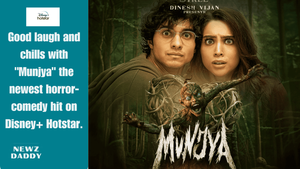 Good laugh and chills with "Munjya" the newest horror-comedy hit on Disney+ Hotstar.