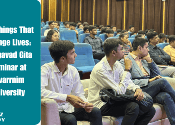 Teachings That Change Lives: Bhagavad Gita Seminar at Swarrnim University