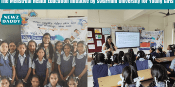 The Menstrual Health Education Initiative by Swarrnim University for Young Girls