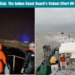 Thirteen Lives at Risk: The Indian Coast Guard's Valiant Effort Off the Gujarat Coast.