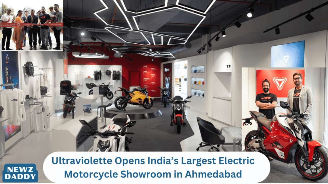 Ultraviolette Opens India’s Largest Electric Motorcycle Showroom in Ahmedabad