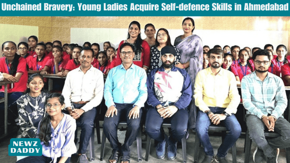 Unchained Bravery: Young Ladies Acquire Self-defence Skills in Ahmedabad