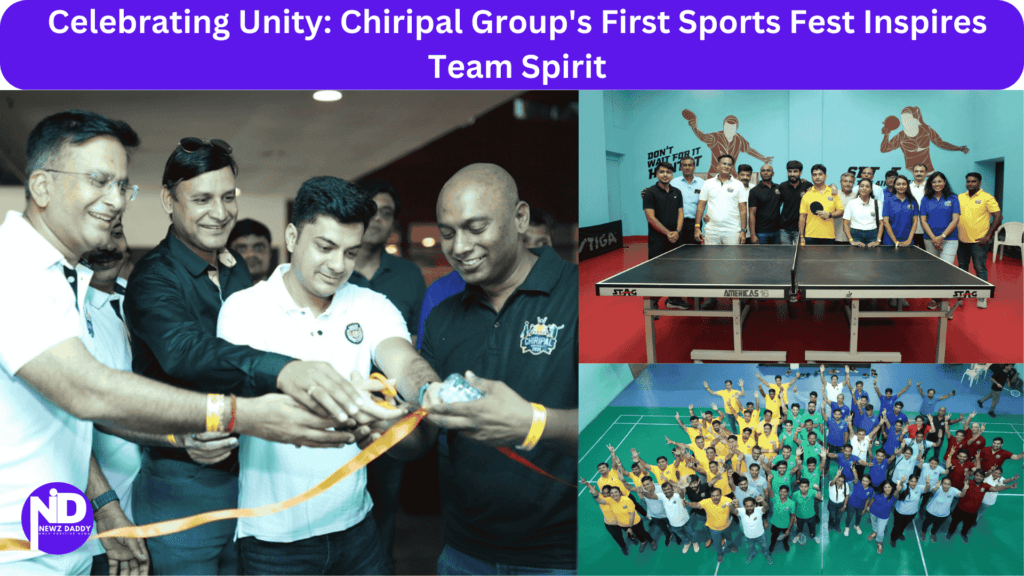 Celebrating Unity: Chiripal Group's First Sports Fest Inspires Team Spirit