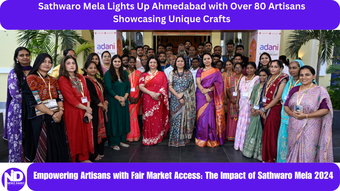 Sathwaro Mela Lights Up Ahmedabad with Over 80 Artisans Showcasing Unique Crafts