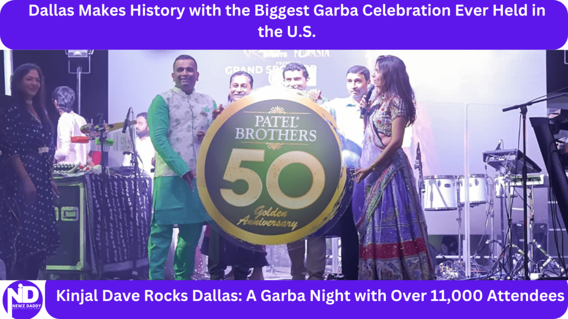 Kinjal Dave Rocks Dallas: A Garba Night with Over 11,000 Attendees