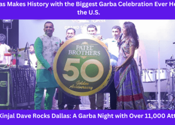 Kinjal Dave Rocks Dallas: A Garba Night with Over 11,000 Attendees