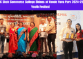 Prin MC Shah Commerce College Shines at Vande Yuva Parv 2024-25 and Youth Festival