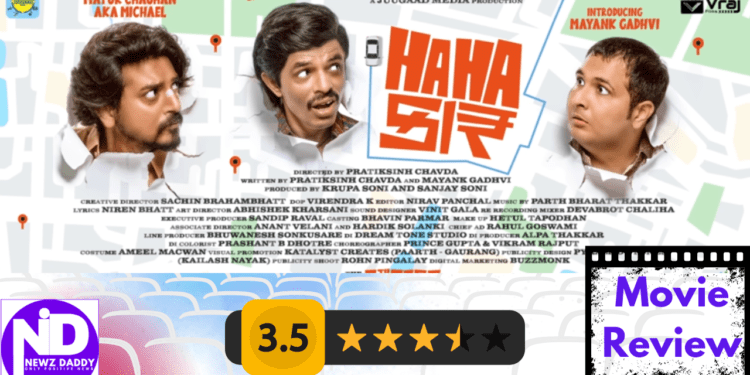 Review of Gujarati Movie "Hahacar"