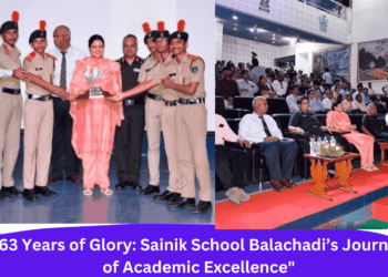 63 Years of Glory Sainik School Balachadi’s Journey of Academic Excellence