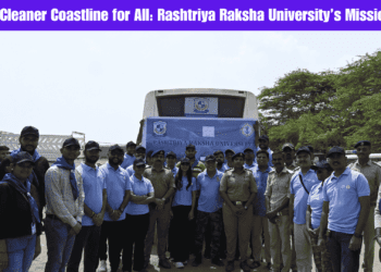 A Cleaner Coastline for All: Rashtriya Raksha University’s Mission