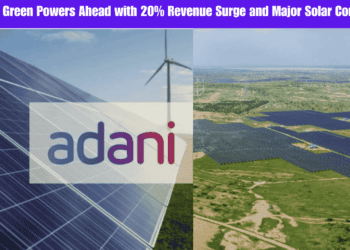 Adani Green Powers Ahead with 20% Revenue Surge and Major Solar Contract