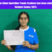 Angel Morera from Adani Sportsline Tennis Academy has been selected for the CISCE National Games 2024.
