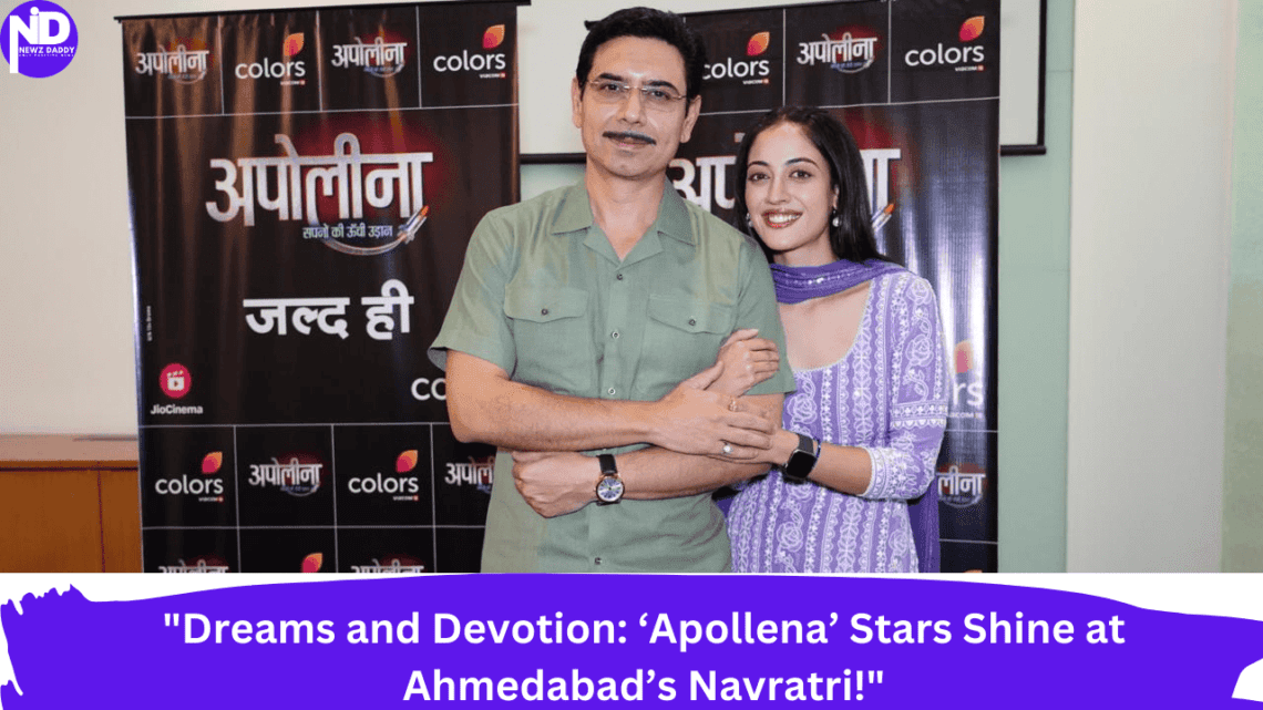 Dreams and Devotion ‘Apollena’ Stars Shine at Ahmedabad’s Navratri!