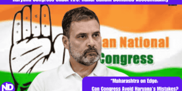 “Haryana Congress Under Fire Rahul Gandhi Demands Accountability”