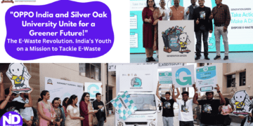 OPPO India and Silver Oak University Unite for a Greener Future!