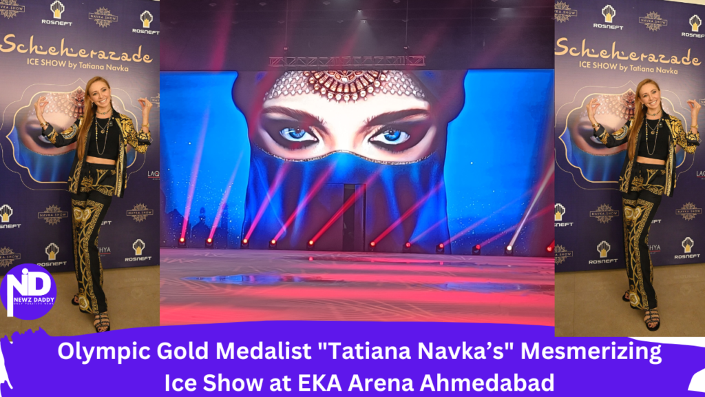 Olympic Gold Medalist Tatiana Navka’s Mesmerizing Ice Show at EKA Arena