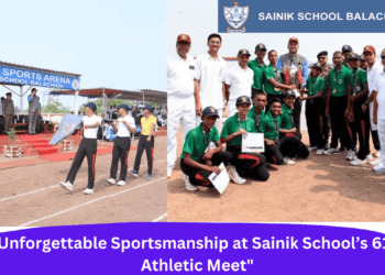 Unforgettable Sportsmanship at Sainik School’s 61st Athletic Meet