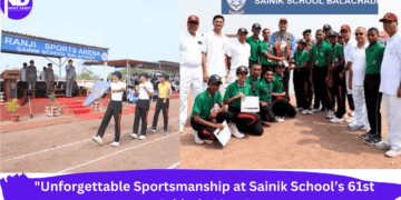 Unforgettable Sportsmanship at Sainik School’s 61st Athletic Meet