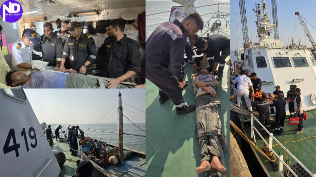 Indian Coast Guard's Swift Rescue Saves Critically Ill Fisherman at Sea