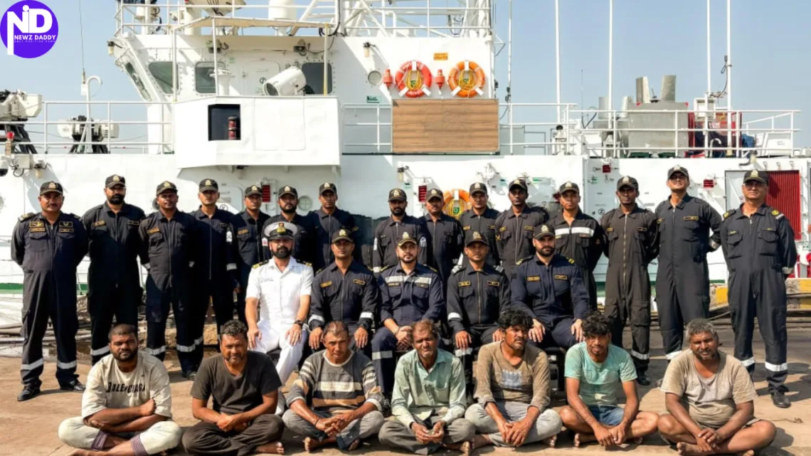 Indian Coast Guard’s Daring Mission: Saving Fishermen from PMSA