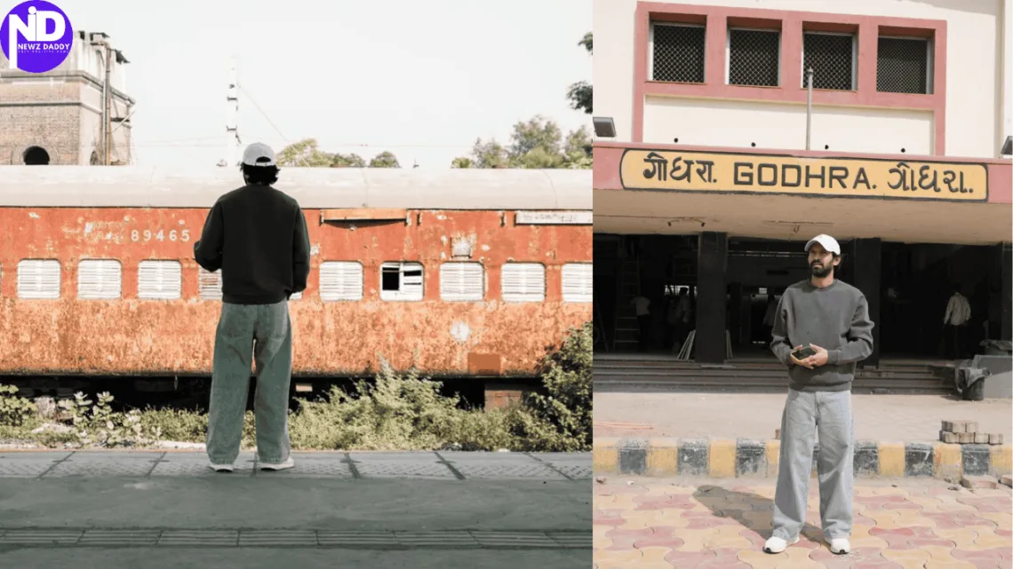 Vikrant Massey Emotional Visit to Godhra Station Brings The Sabarmati Report to Life