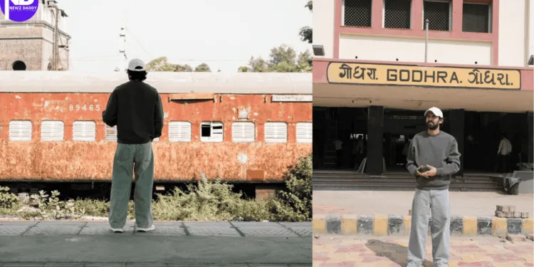 Vikrant Massey Emotional Visit to Godhra Station Brings The Sabarmati Report to Life