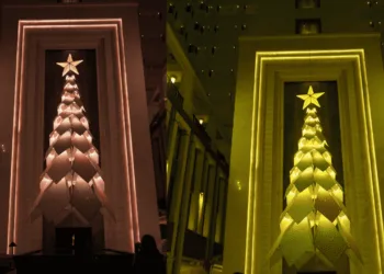 A Christmas Tree Like No Other: ITC Narmada’s Artistic Marvel