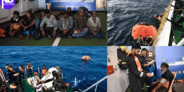 Heroic Rescue Indian Coast Guard Saves 9 Seafarers from Sinking Vessel.