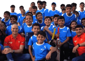 Michael Klinger & Pravin Tambe Inspire Young Talent in Ahmedabad