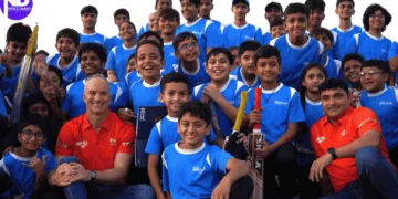 Michael Klinger & Pravin Tambe Inspire Young Talent in Ahmedabad