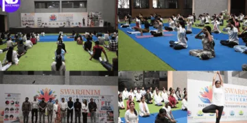 Swarrnim Students Embrace Fitness Culture During FiT India Week