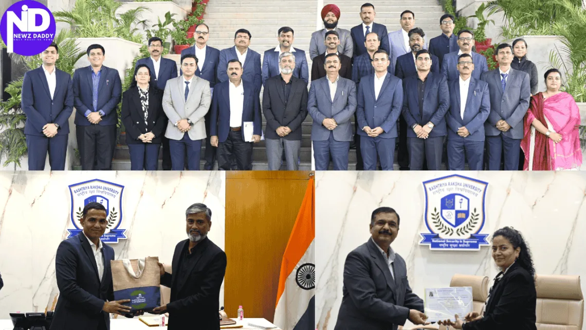 3 Days of Innovation and Learning at Rashtriya Raksha University