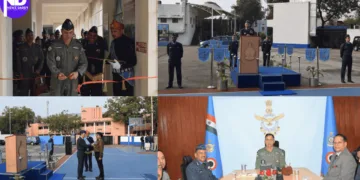 Air Marshal Tiwari Inspires Troops with His Western Sector Visit