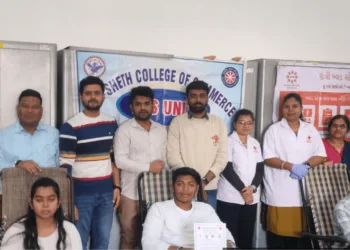 C.C. Sheth College Inspires Patriotism Through a Blood Donation Camp
