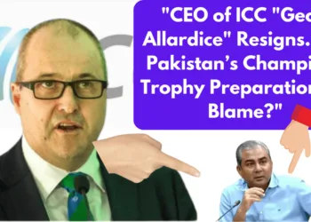 CEO of ICC Geoff Allardice Resigns. Are Pakistan Champions Trophy Preparations to Blame
