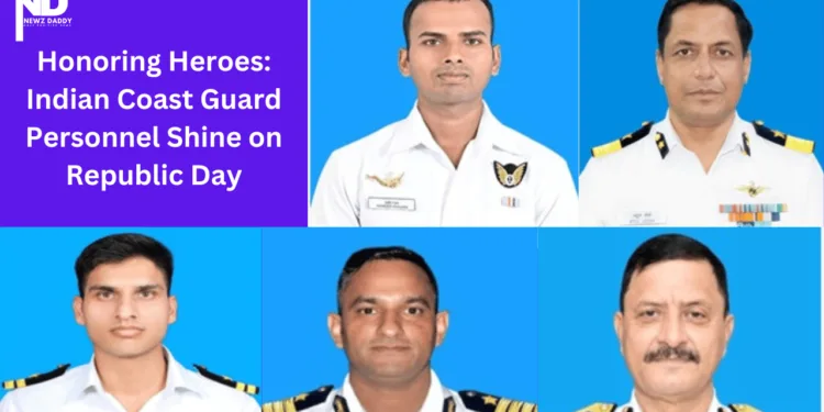 Honoring Heroes: Indian Coast Guard Personnel Shine on Republic Day