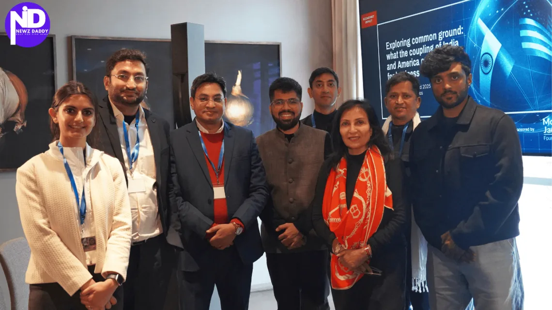 Motwani Jadeja Foundation Elevates Indian Leaders to Global Stage at WEF 2025