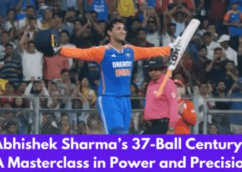 Abhishek Sharma 37-Ball Century A Masterclass in Power and Precision